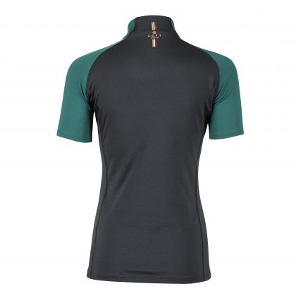 Aubrion Team Short Sleeve Base Layer - Young Rider Black