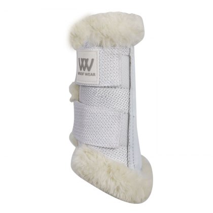Woof Wear Vision Elegance Sheepskin Brushing Boot White