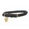 Digby & Fox  Shires Digby & Fox Rolled Leather Dog Collar