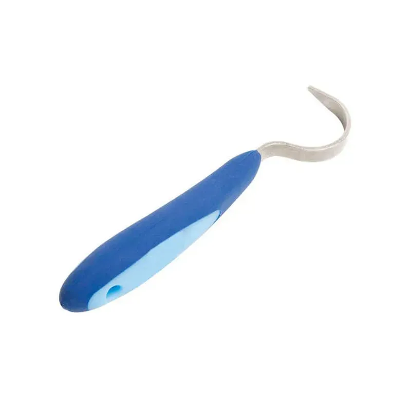 Roma Soft Touch Hoof Pick in Blue