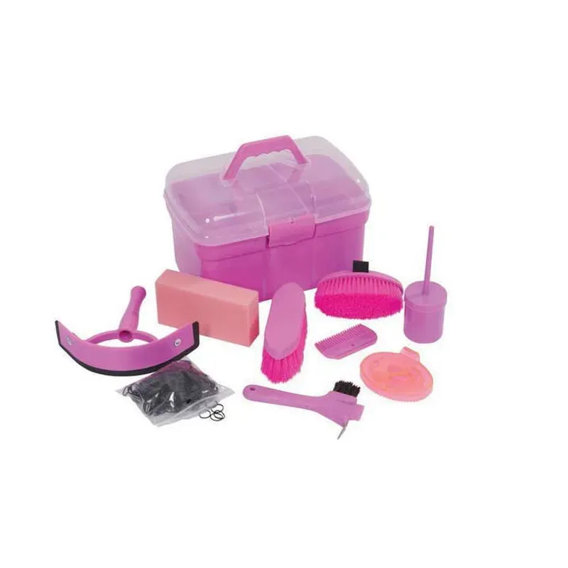 Roma Ultimate 10 Piece Grooming Kit in Pink