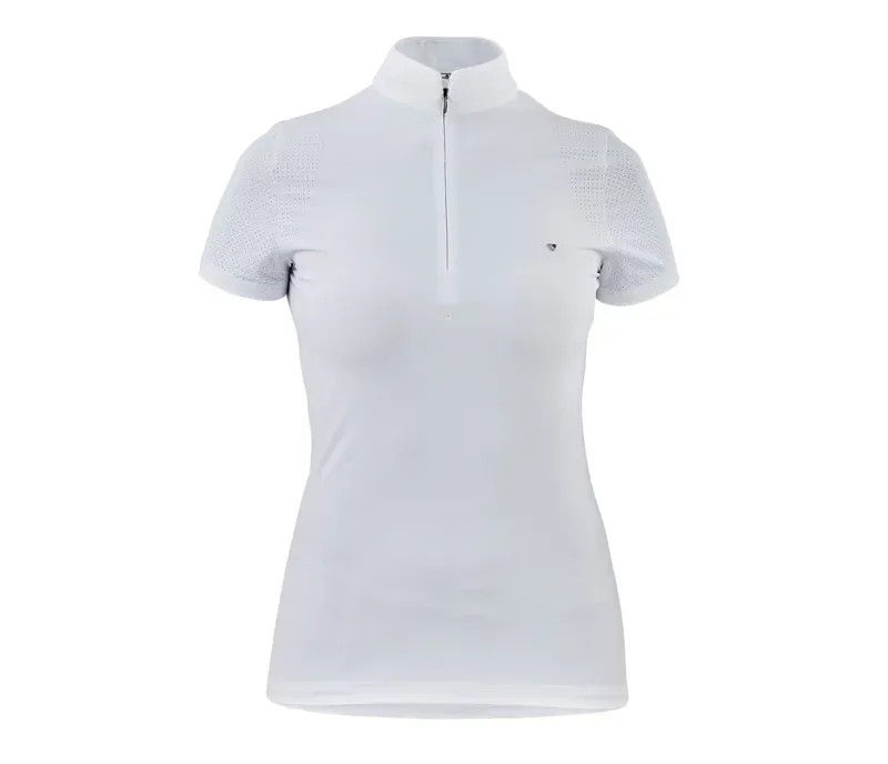 Aubrion Young Rider Walston Show Shirt in White