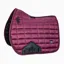 ARMA  Eltar Satin Saddlecloth in Black Cherry