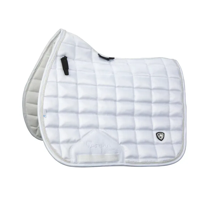 ARMA Eltar Satin Saddlecloth in White