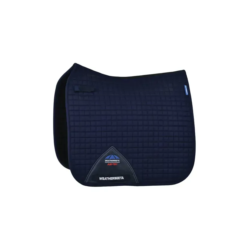 WeatherBeeta Prime Air-Tec Dressage Saddle Pad in Navy