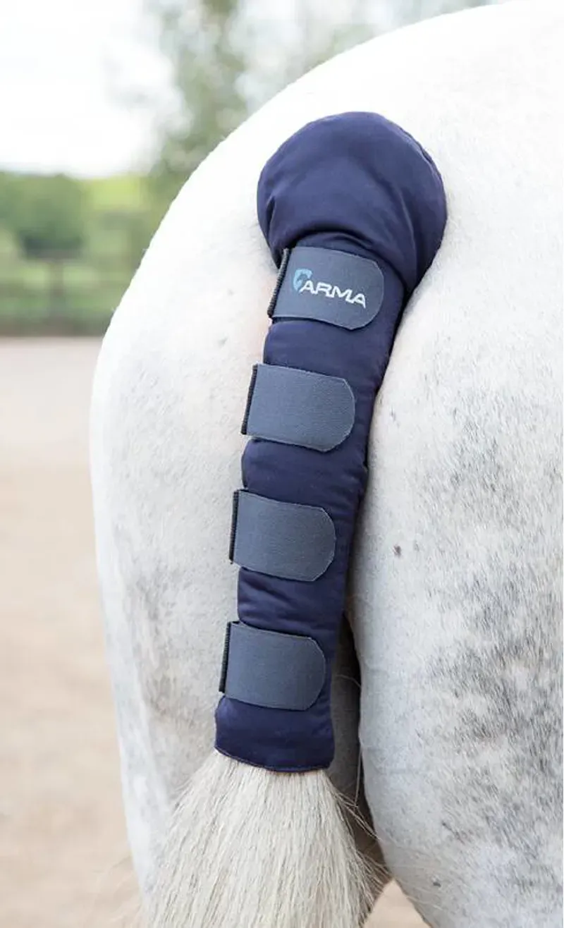 ARMA  Padded Tail Guard In Blue-1