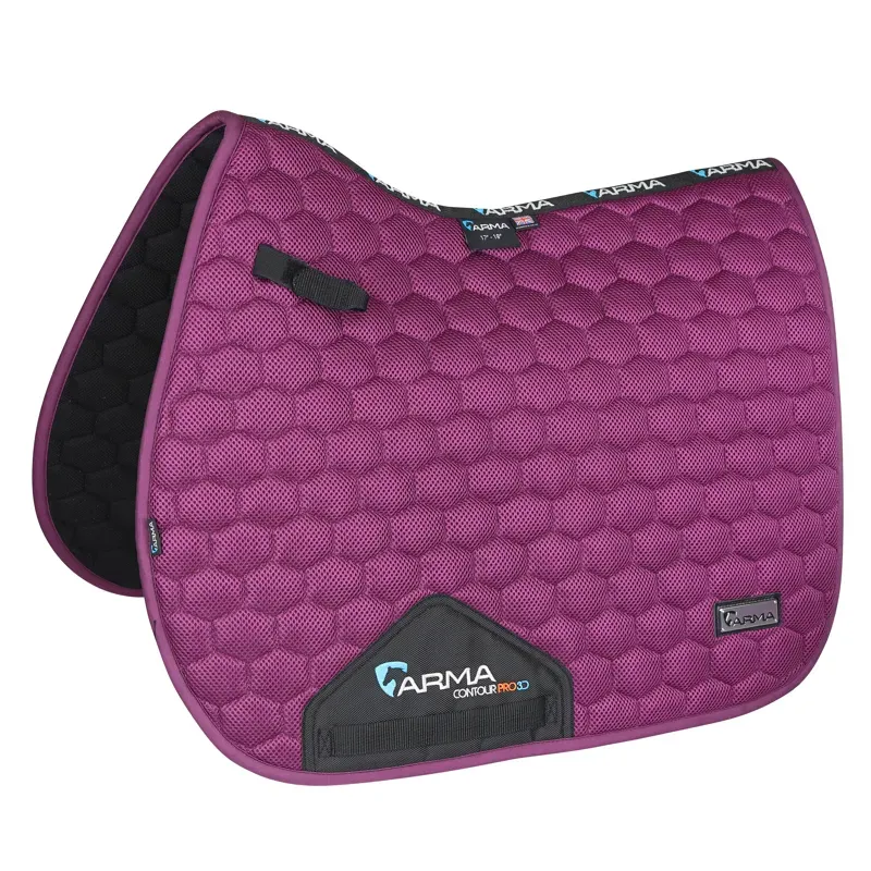 Arma 3D Mesh Saddlecloth in Plum