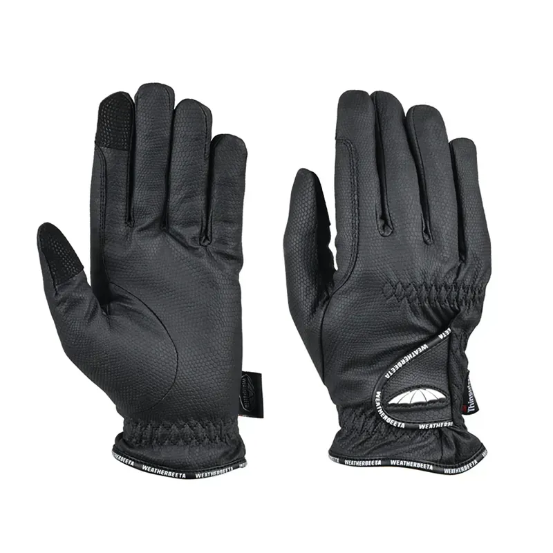 WeatherBeeta Heat-Tec Riding Gloves in Black