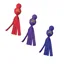 Kong Large Wubba Assorted Colours