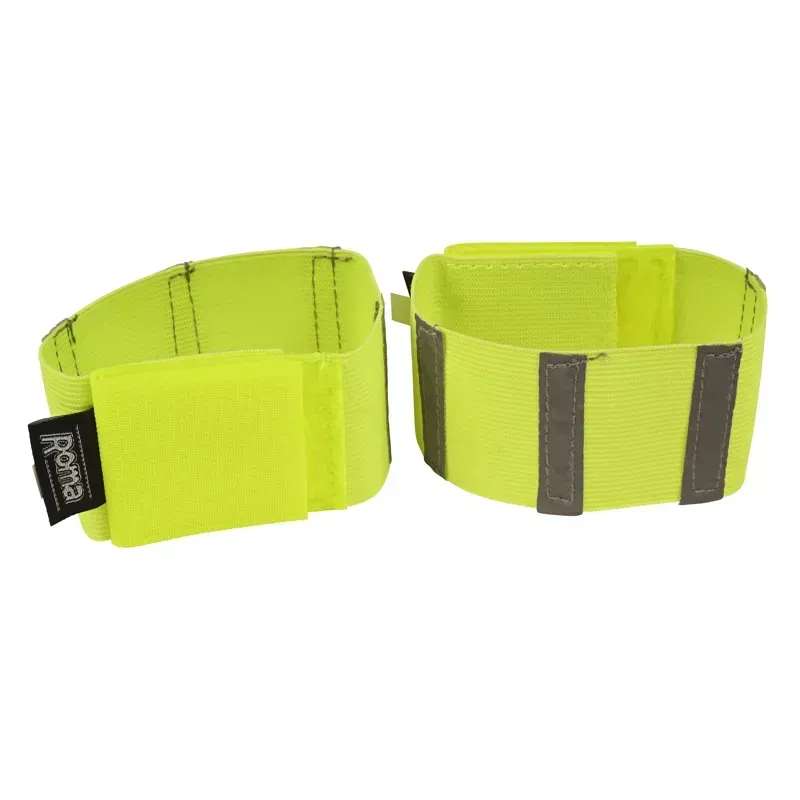 Roma 2 Pack One Size Reflective Bands in Yellow