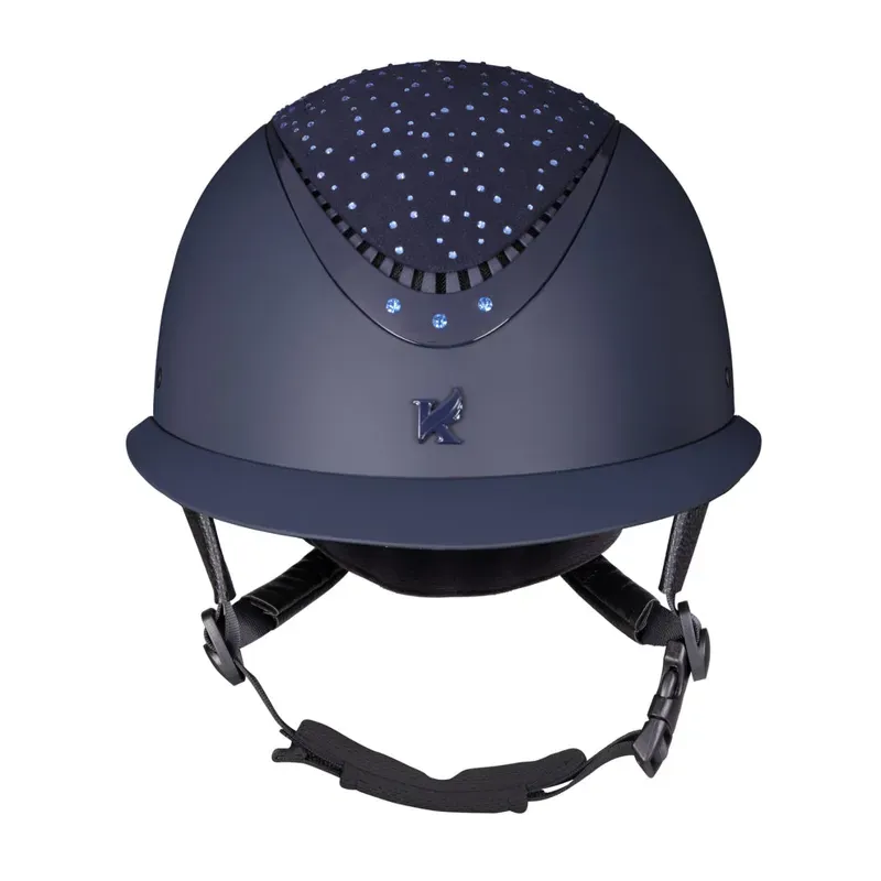 Karben Viola WP Ellipse Riding Hat in Navy
