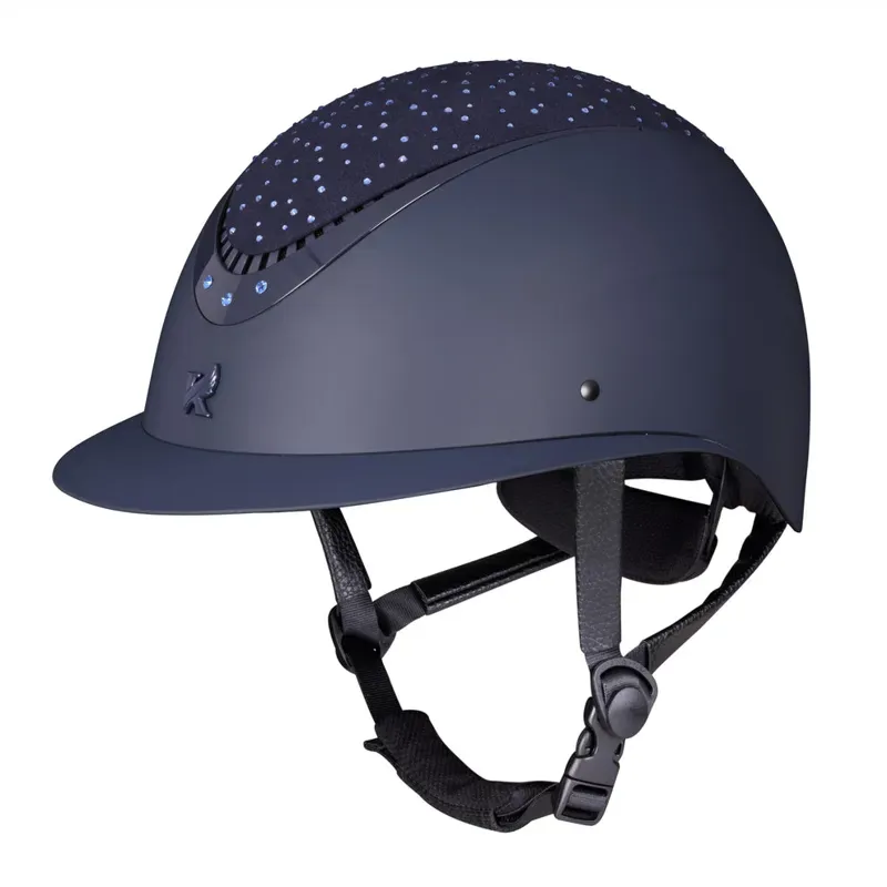 Karben Viola WP Ellipse Riding Hat in Navy-1