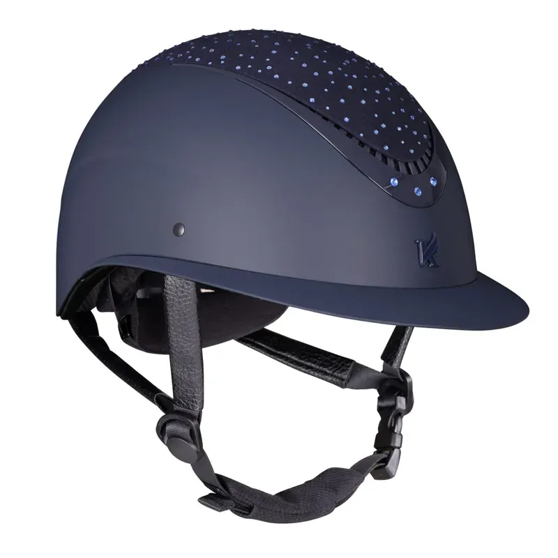 Karben Viola WP Ellipse Riding Hat in Navy-2