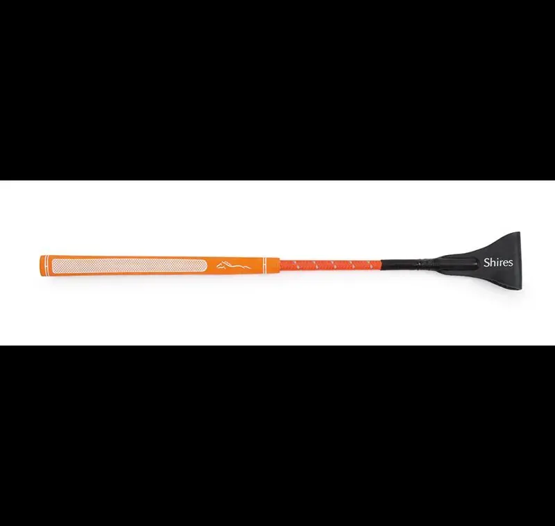 Shires 17 Inch Rainbow Jumping Bat In Orange
