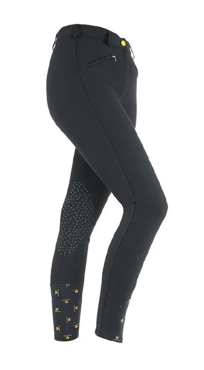 Aubrion Thompson Womens Breeches in Black