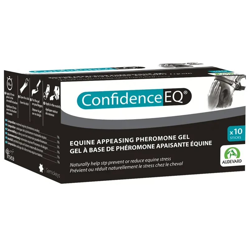Audevard Laboratoire 10 Sachet Confidence EQ Gel in Black 