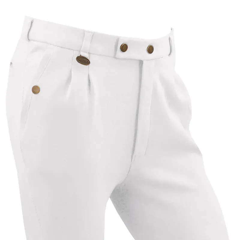 Equetech Boys Casual Breeches in White