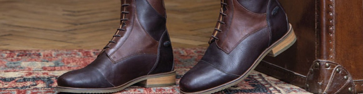 9960 Moretta Lucilla Leather Jodhpur Boots 
