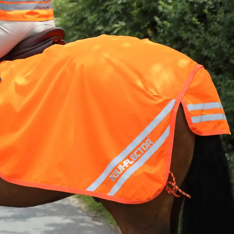 Equi-Flector Waterproof Exercise Sheet in Orange