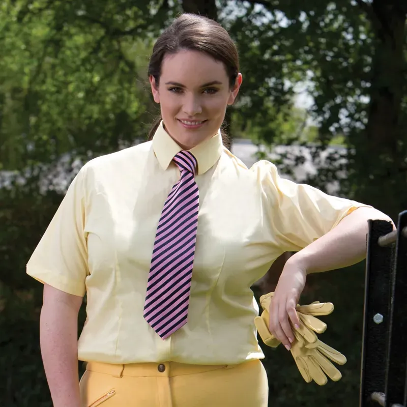 Equetech Flexion Show Shirt in Yellow-1