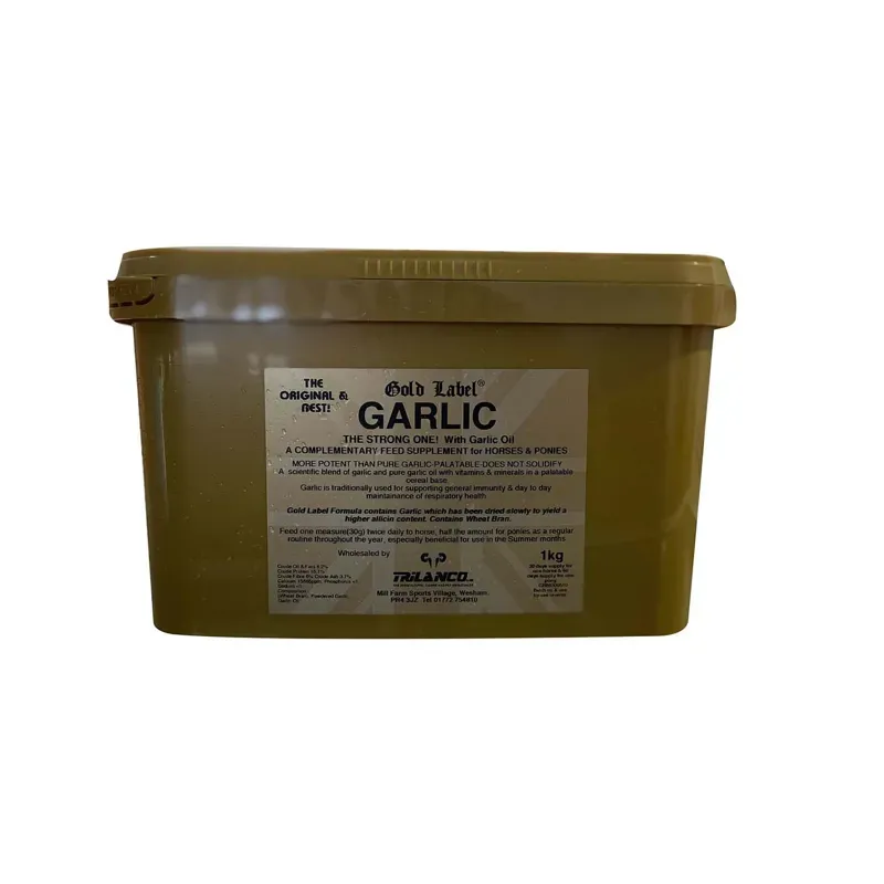 Gold Label 1kg Garlic Powder Supplement 