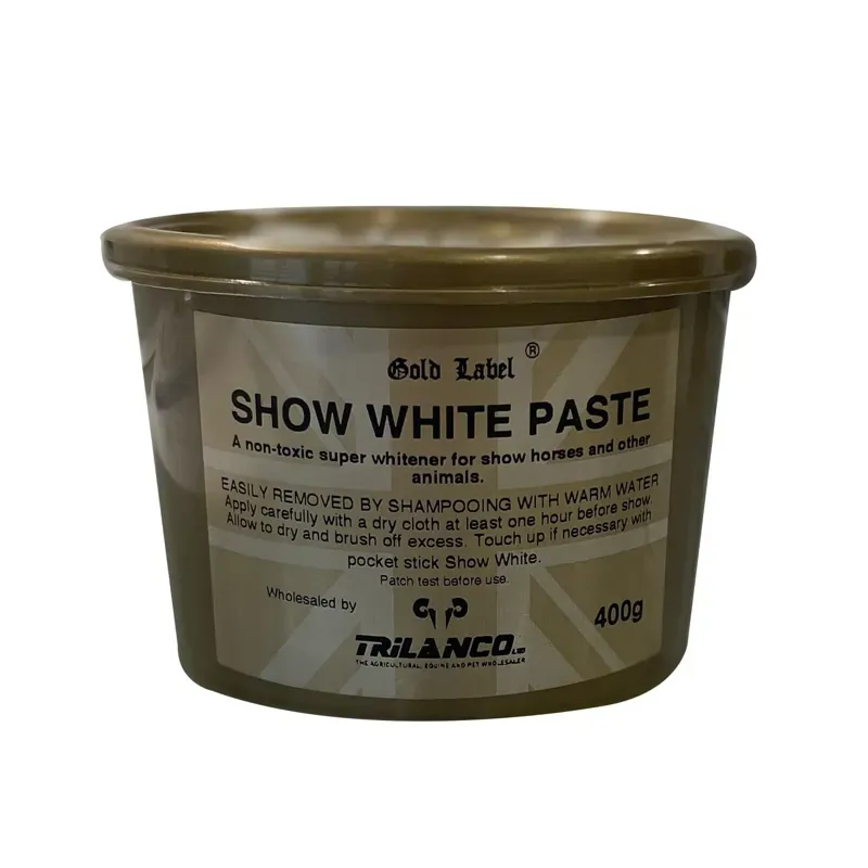 Gold Label 400gm White Show Paste 