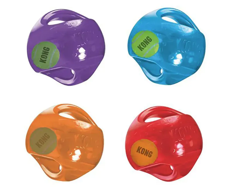 Kong Medium/Large Coloured Jumbler Ball  - Assorted Colours