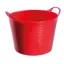 Red Gorilla Small 14 Litre Tub in Red