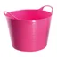 Red Gorilla Small 14 L Tub in Pink