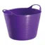 Red Gorilla Medium 26L Tub in Purple