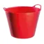 Red Gorilla Medium 26L Tub in Red