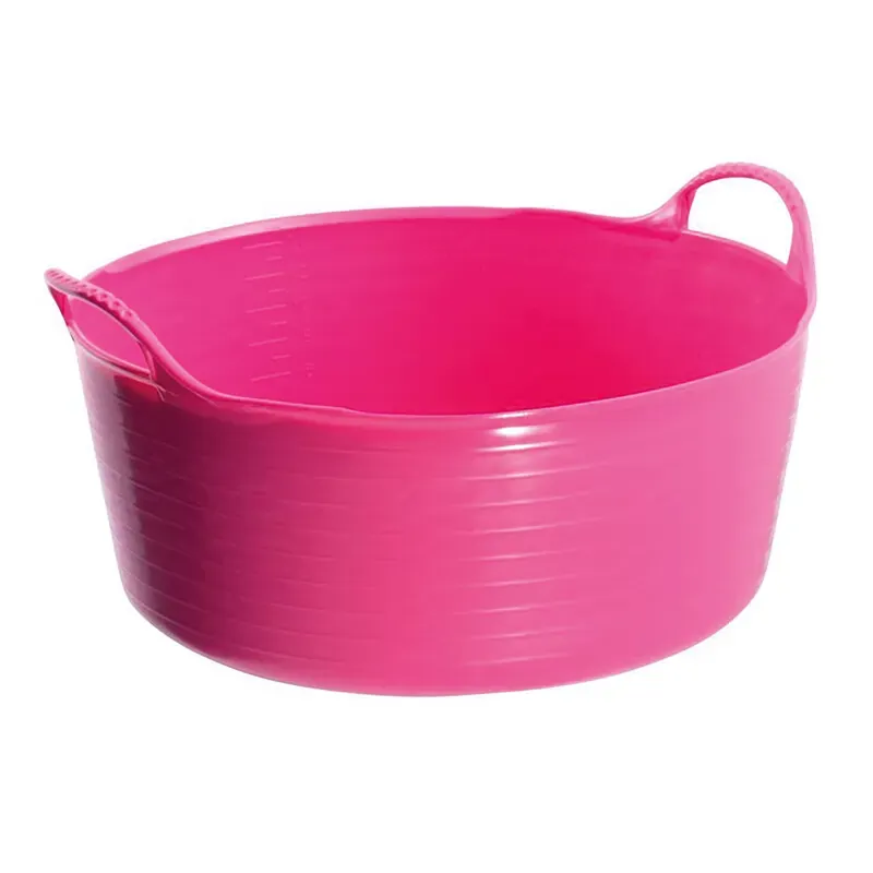Red Gorilla Small Shallow  Tub 15L in Pink