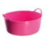 Red Gorilla Small Shallow  Tub 15L in Pink