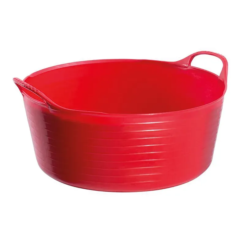 Red Gorilla Small Shallow  Tub 15L  in Red