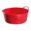Red Gorilla Small Shallow  Tub 15L  in Red