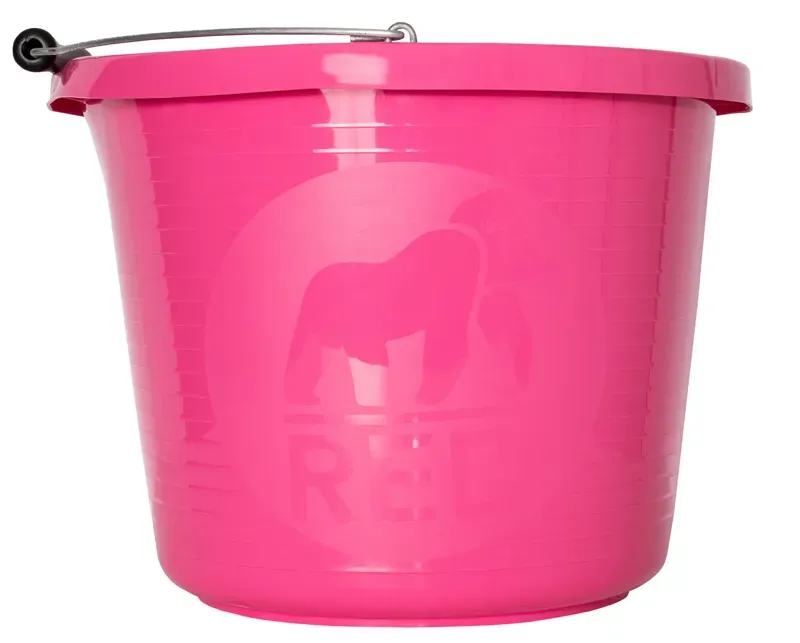 Red Gorilla Premium Bucket in Pink