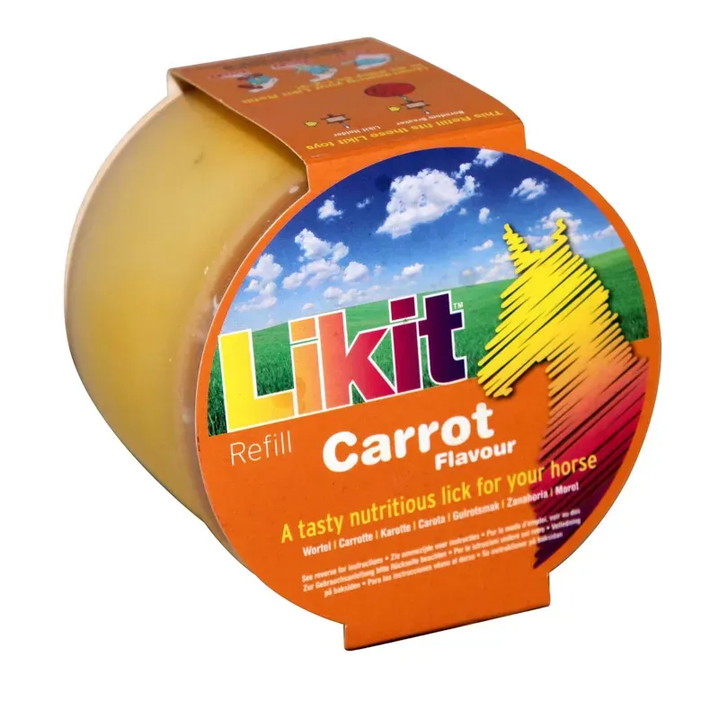 Likit Carrot Licks in Orange