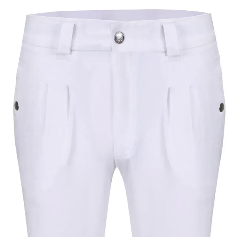 Equetech Mens Kingham Breeches in White-1