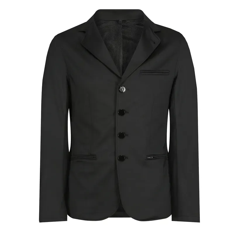 Equetech Wyatt Jersey Competition Jacket in Black