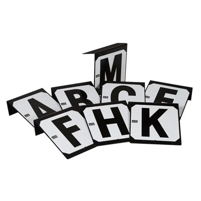 Stubbs Hook-on Markers in Black/White