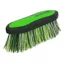 Shires Small Ezi-Groom Grip Dandy Brush In Lime Green