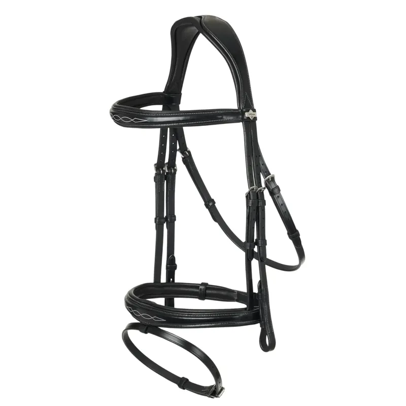 LeMieux Kudos Competition Flash Bridle in Black