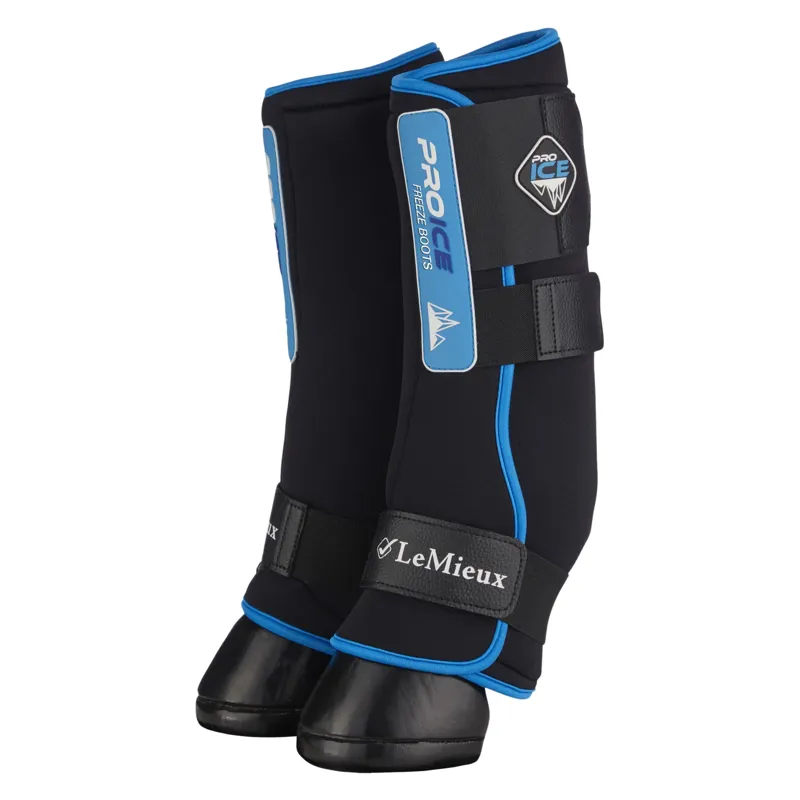LeMieux Pro Ice Freeze Therapy Boots in Blue