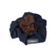 LeMieux Scrunchie With Crystal Hair Net in Navy and Brown