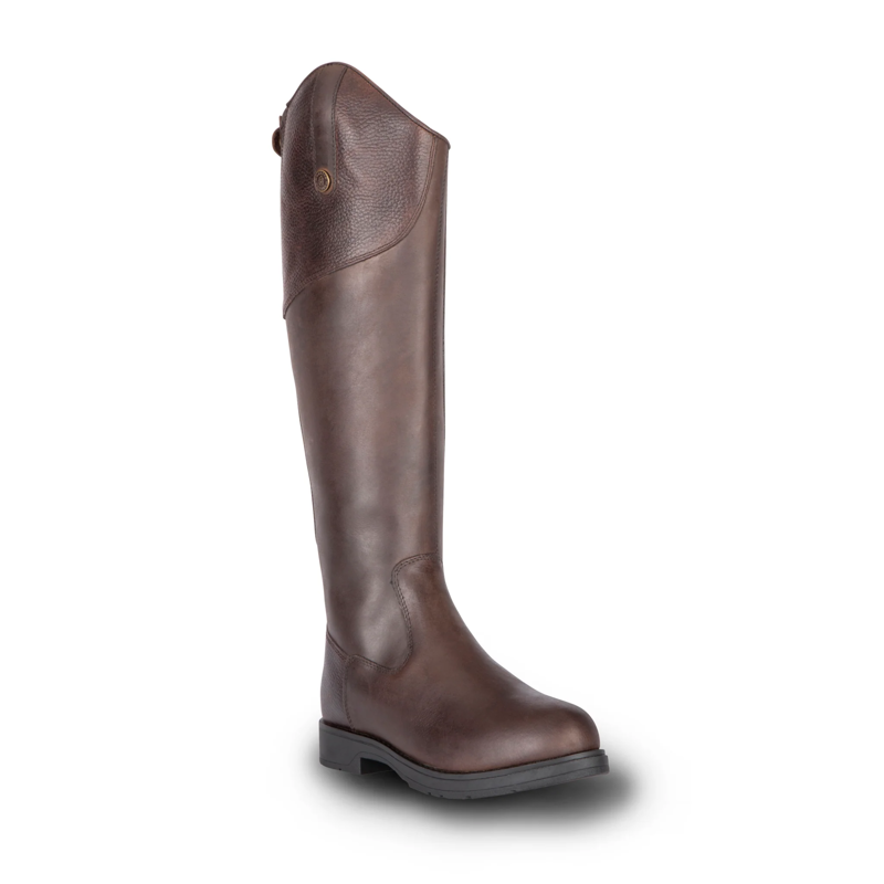 Moretta Ventura Winter Riding Boots in Dark Brown