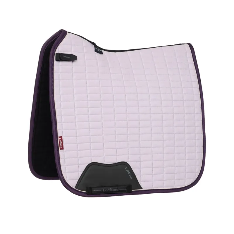 LeMieux Suede Dressage Square in Lilac