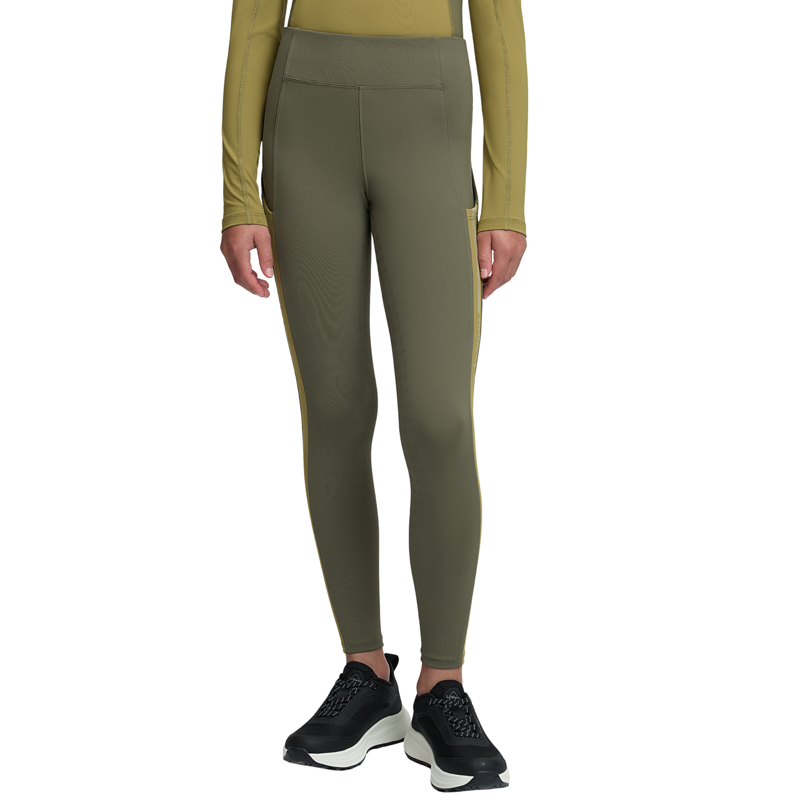 LeMieux Young Rider Orla Pull Ons in Willow Green-1