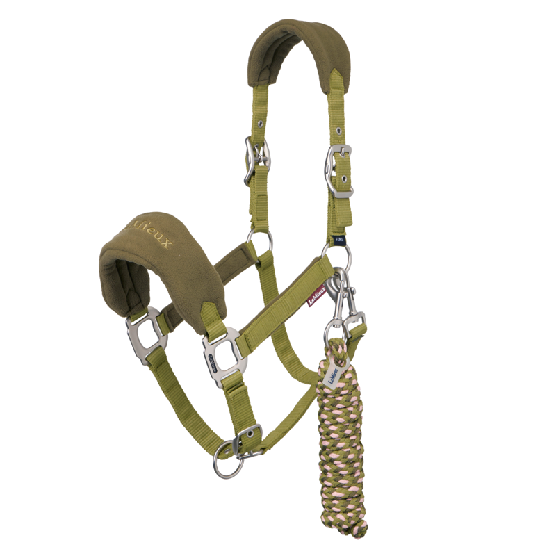 LeMieux Vogue Headcollar and Leadrope in Gooseberry