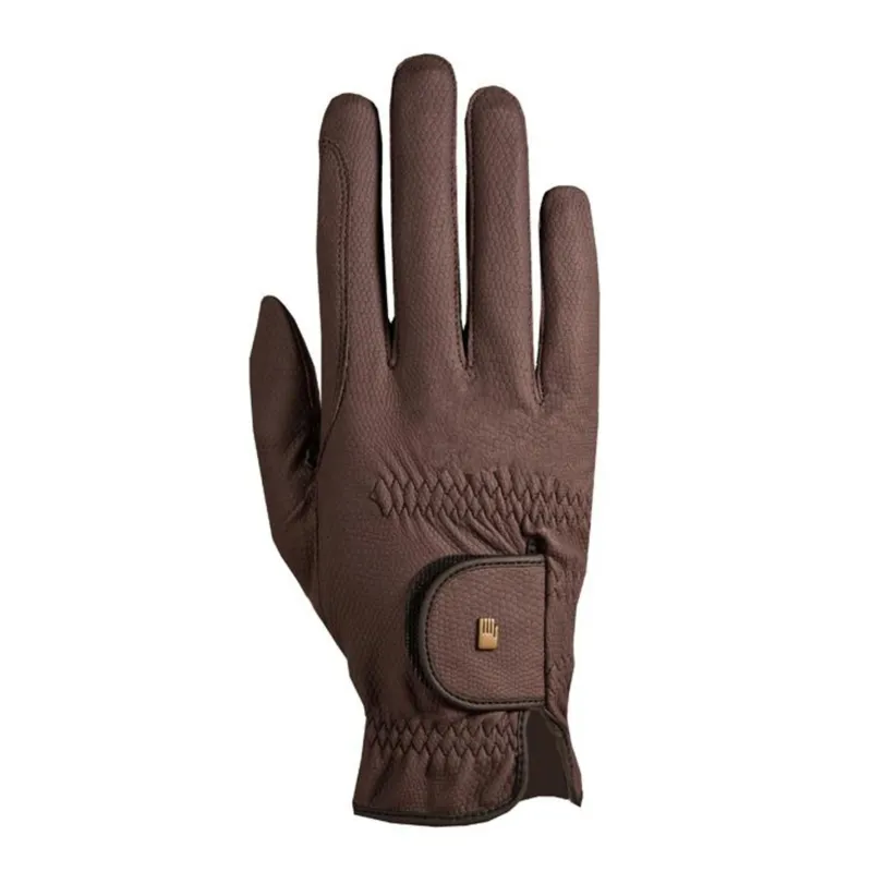 Roeckl Roeck Grip Riding Gloves in Brown