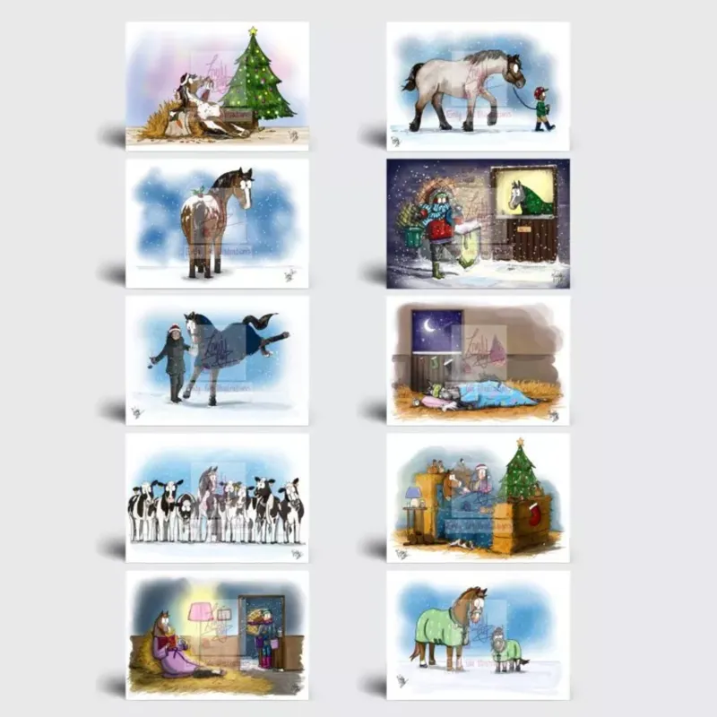 Emily Cole Christmas Cards Assorted-1